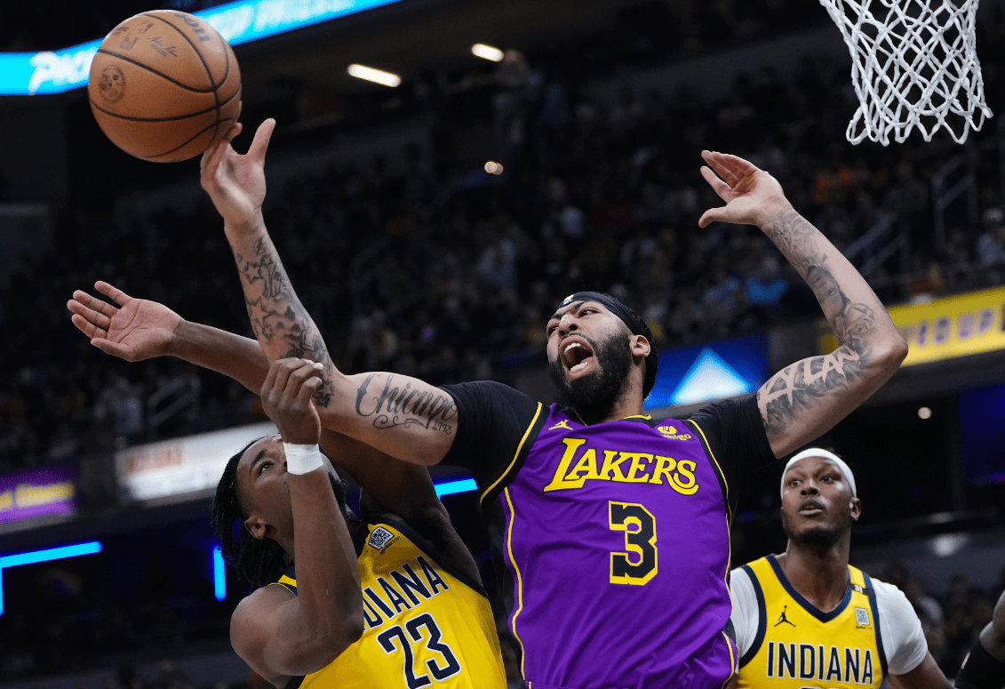 雷霆碾压湖人，浓眉哥统治全场的简单介绍